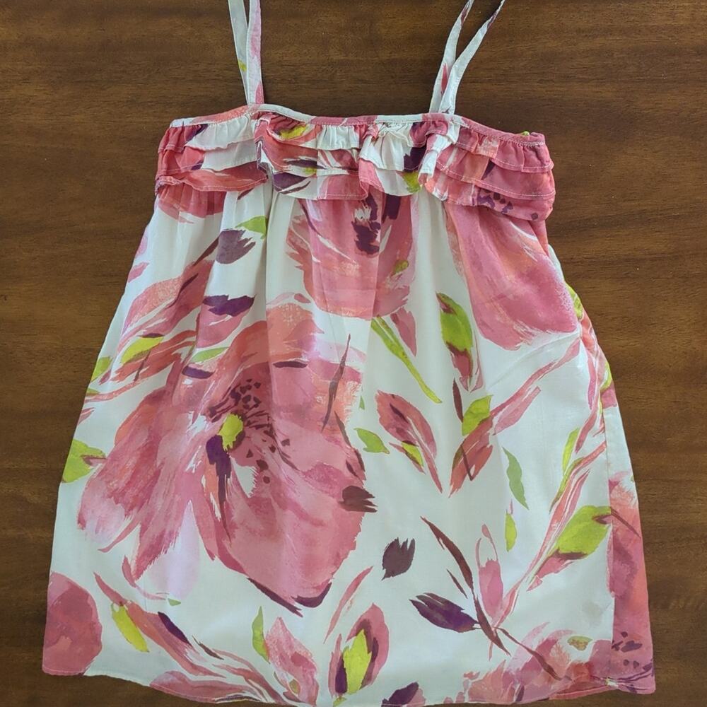 Gap girls floral dress size 6 - 7